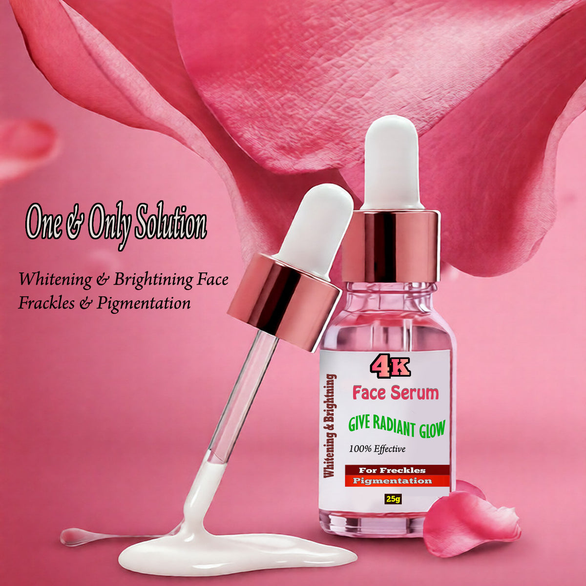 4K Face And Body Whitening Serum