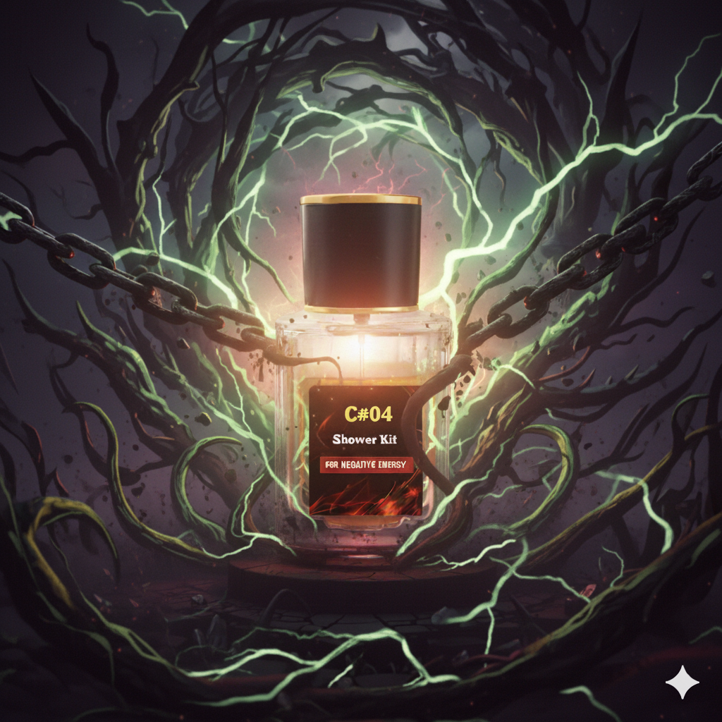 Aroma Therapy C#04 Negative Energy Treatment Kit