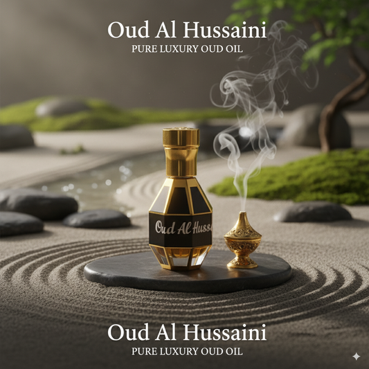 Premium Quality Oud Al Hussaini 15ml Made In K.S.A