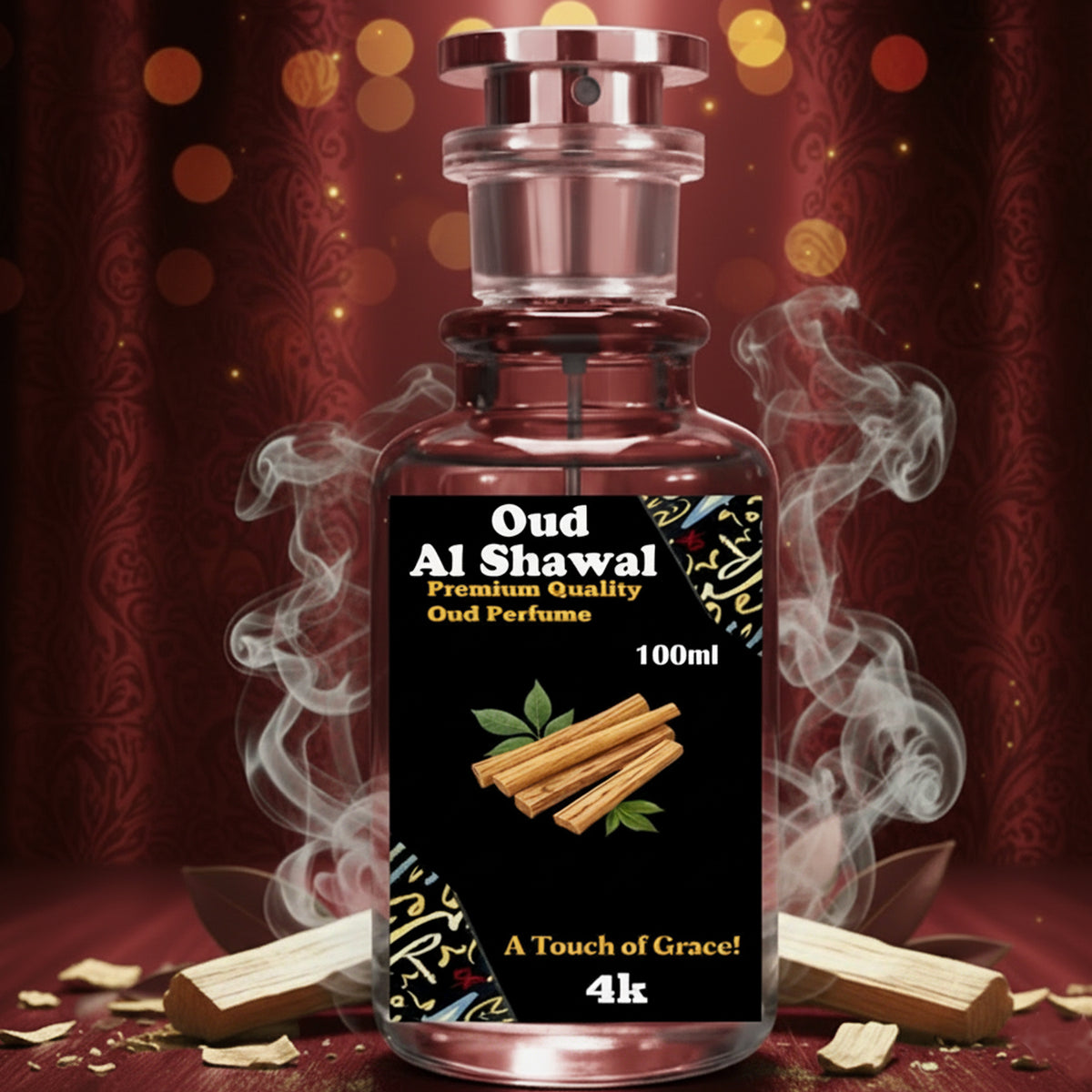 Oud Shawal Perfume 100ml by 4K Cosmo