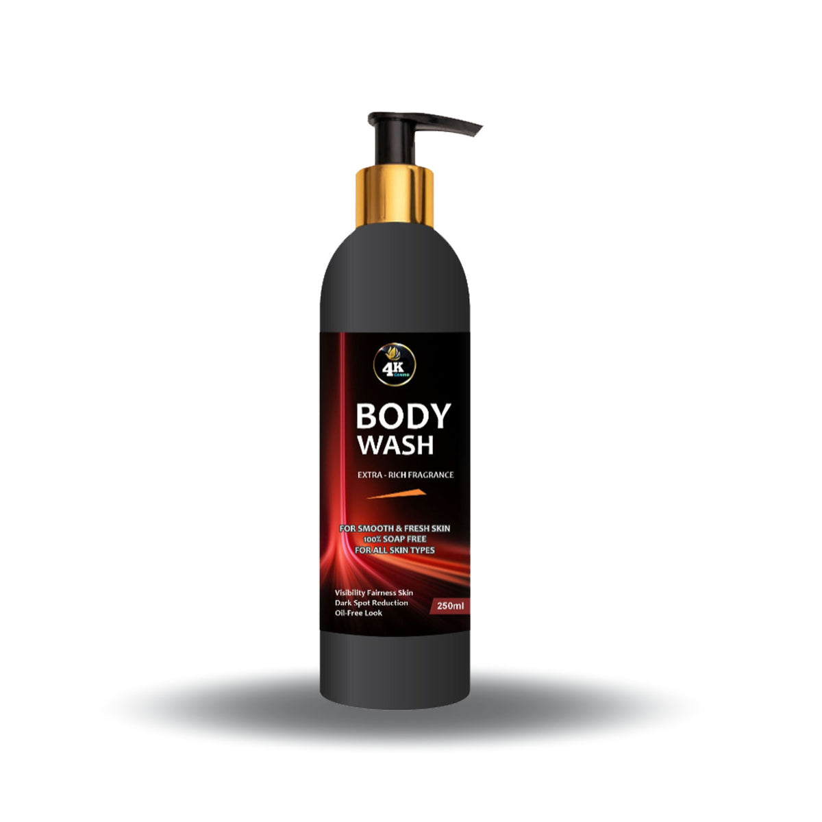 4K Body Wash 250ML by 4K Enterprises