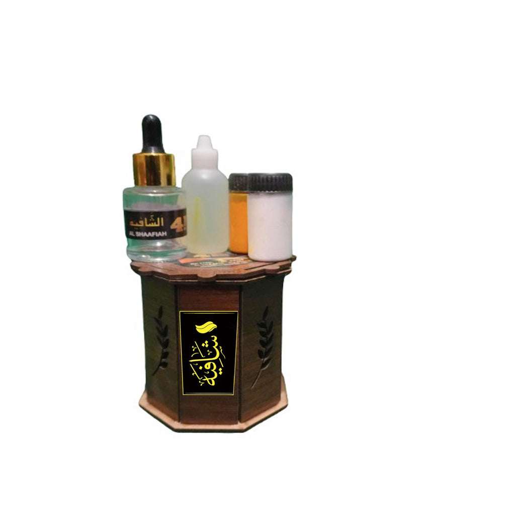 Al SHAAFIA Negative Energy Premium Shower KIT by 4k Cosmo