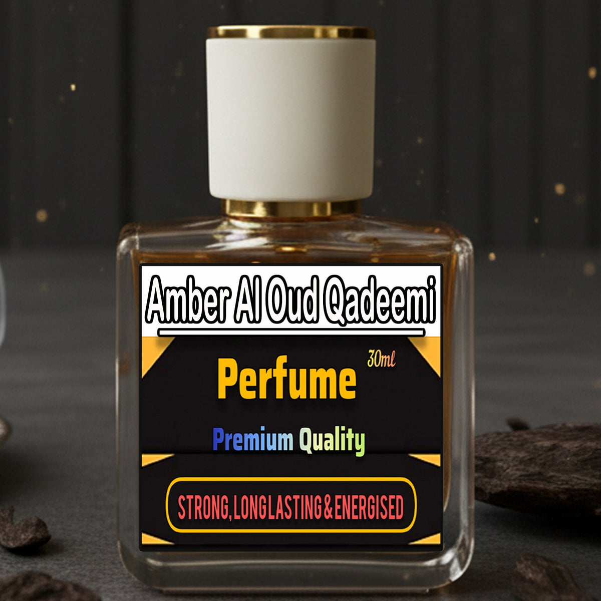 Amber Al Oud Qadeemi Premium Perfume 30ml (Made In K.S.A)