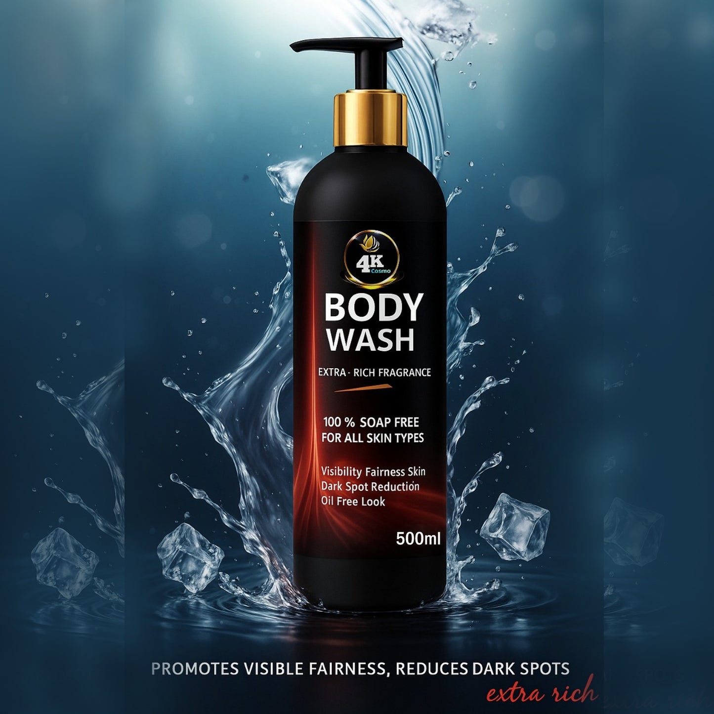 4K Body Wash 500ML by 4K Cosmo