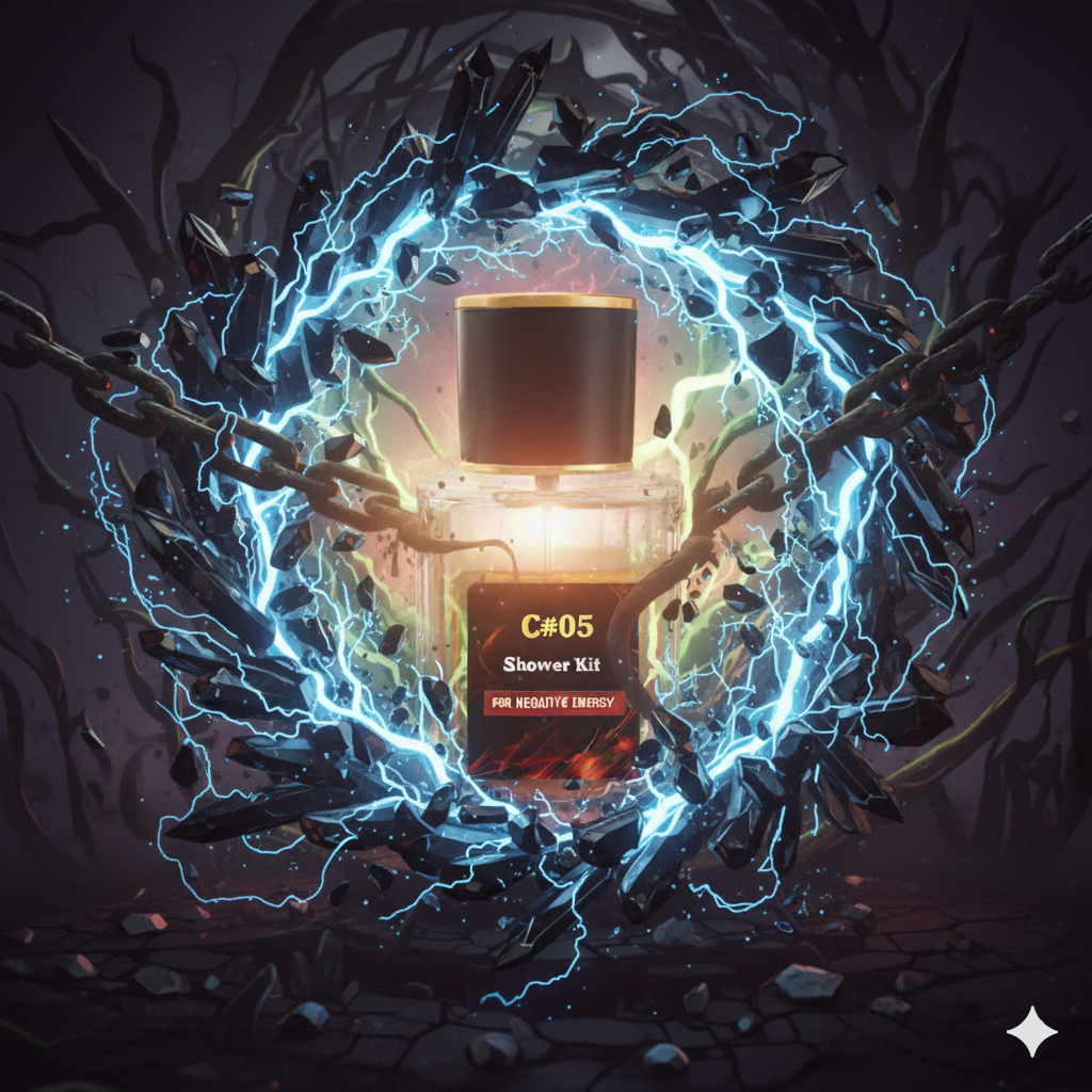 Aroma Therapy C#05 Negative Energy Treatment Kit