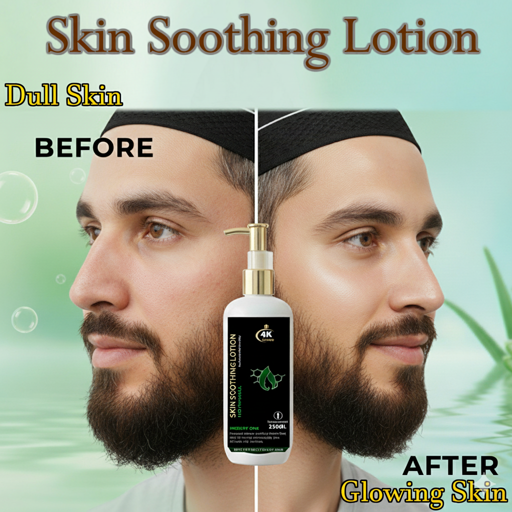 Skin Soothing Body Lotion 250ml By 4K Cosmo