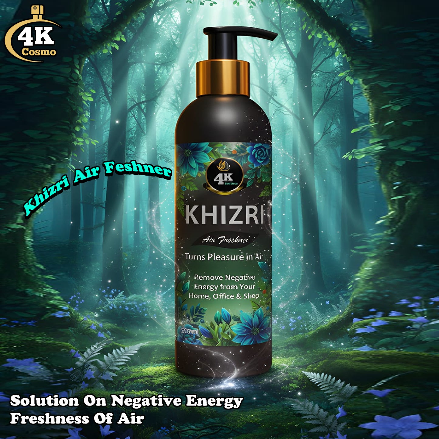 Khizri Air Freshner 500ML by 4K Cosmo