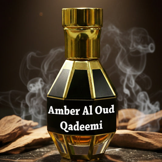 Premium Quality Amber Al Oud Qadeemi 15ml Made In K.S.A
