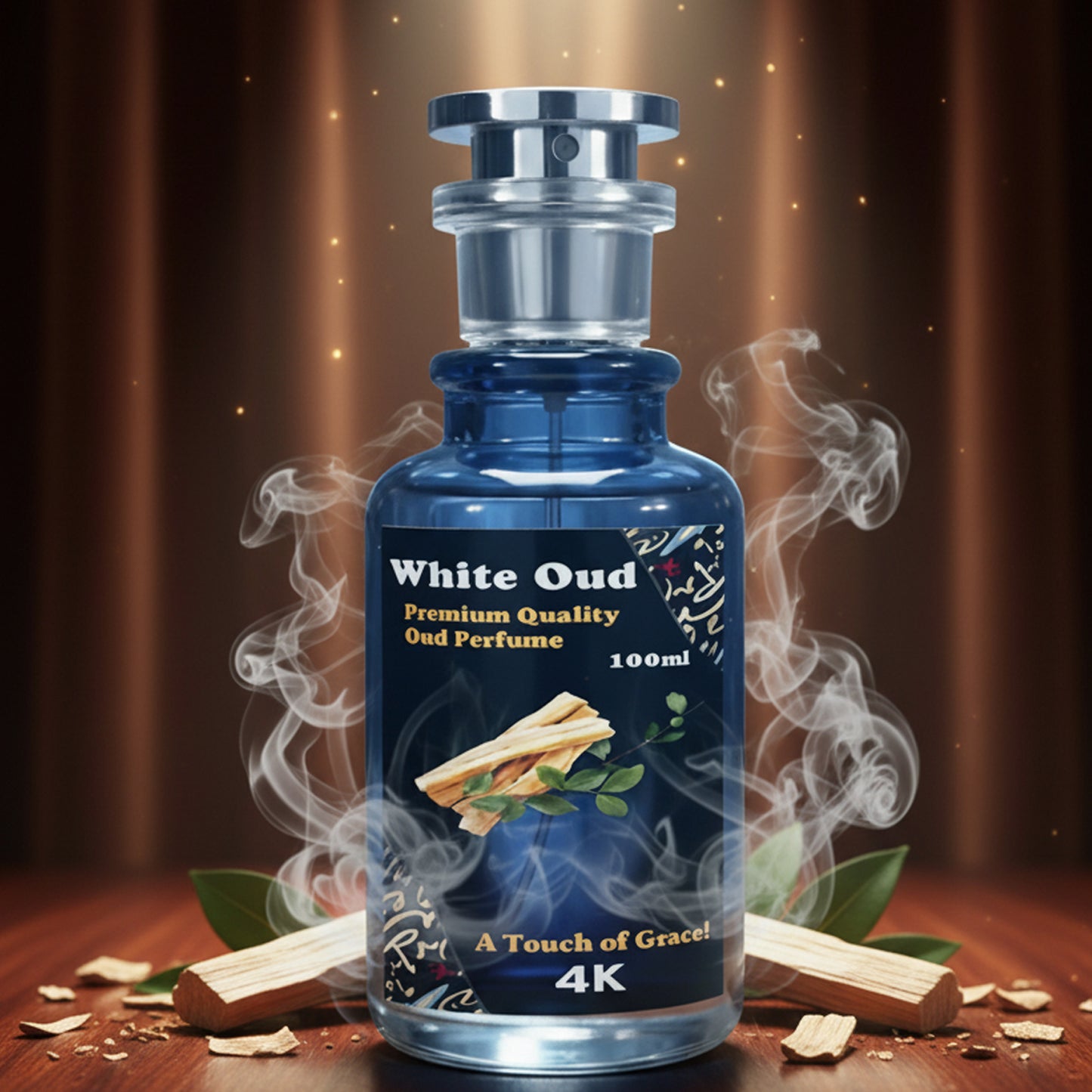 4K White Oud Perfume 100ml