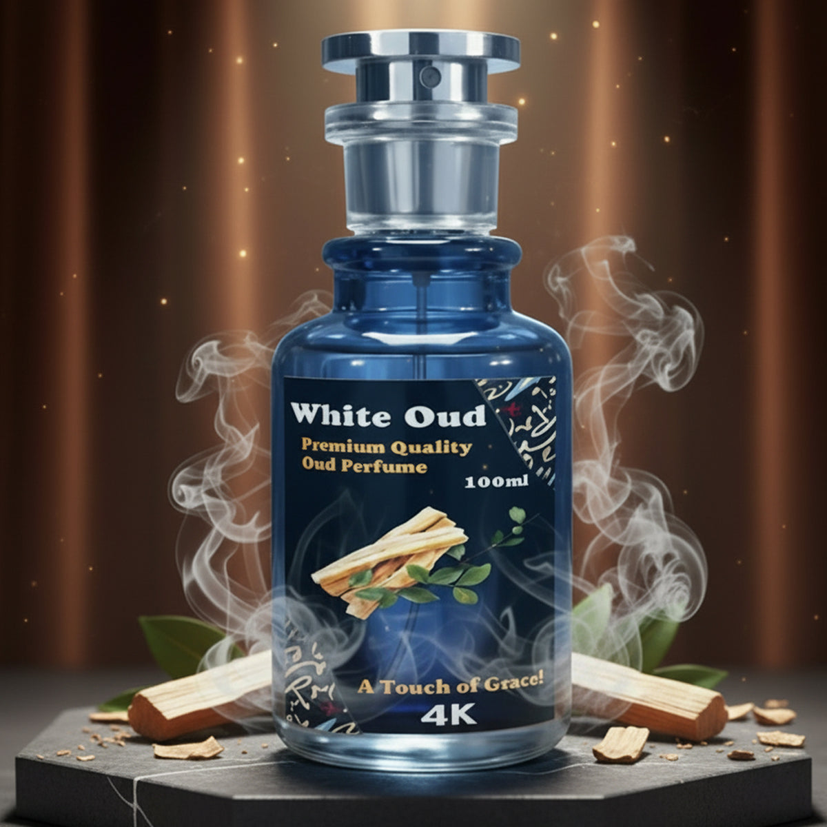 4K White Oud Perfume 100ml