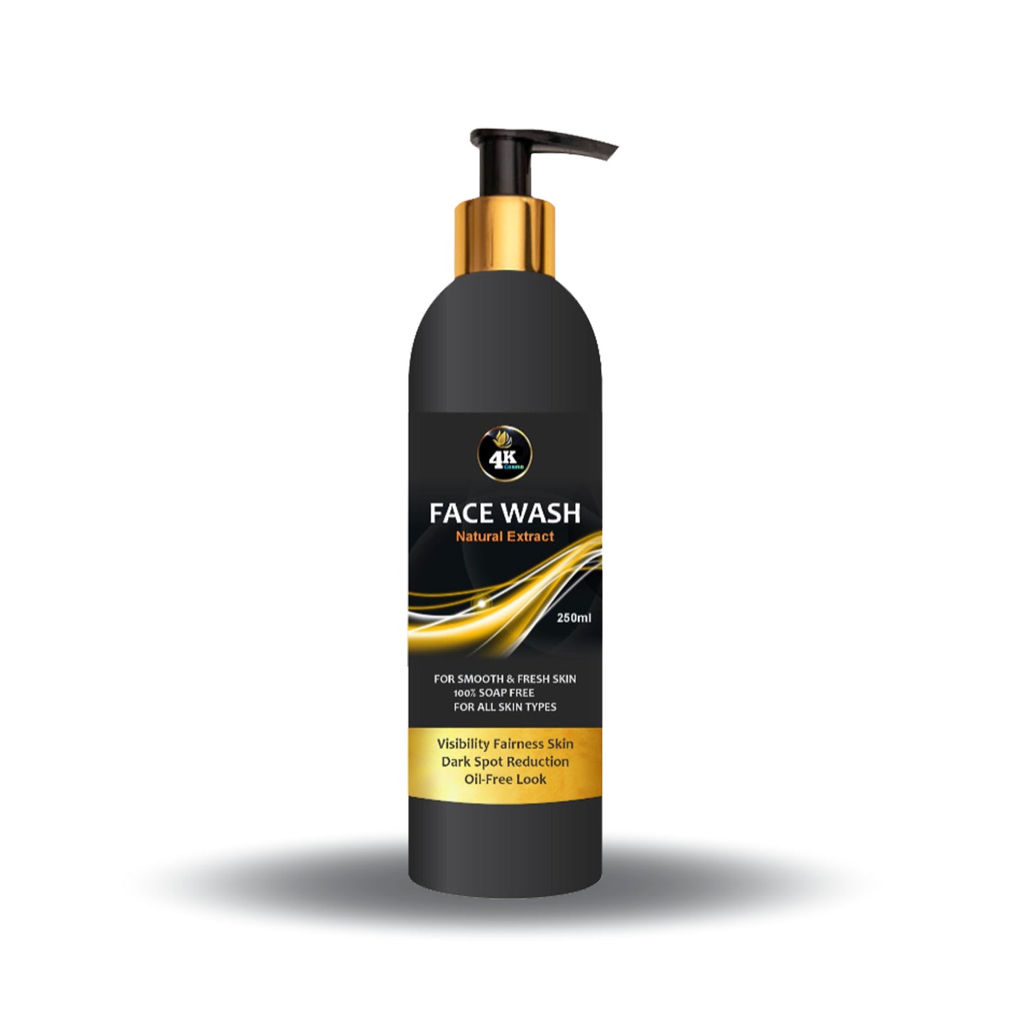 4K Face Wash 250ML (Natural Extract by 4K Enterprises)