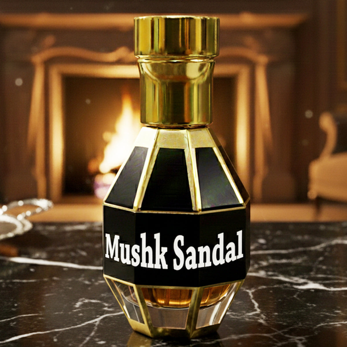 Premium Oud Mushk Sandal 15ml (Made In K.S.A)