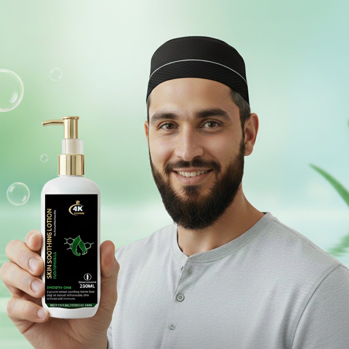 Skin Soothing Body Lotion 250ml By 4K Cosmo